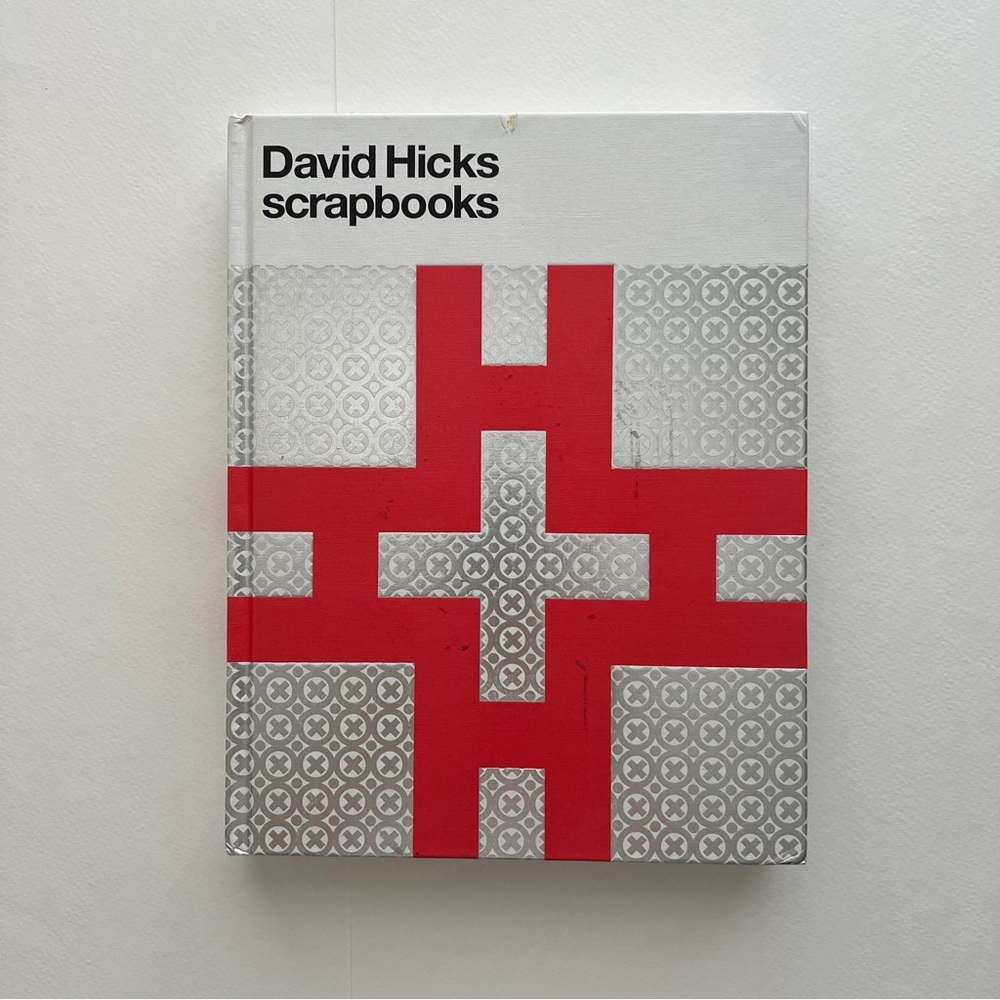 David Hicks Scrapbook coffee table book interior design book Vendome press